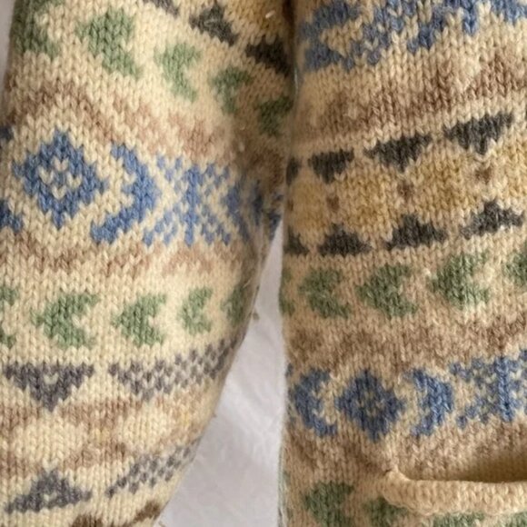 eddie bauer | neutral grandpa sweater | small - Picture 7 of 7